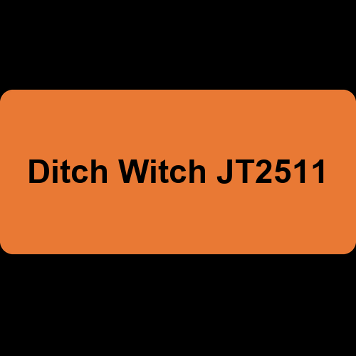 Ditch Witch JT2511